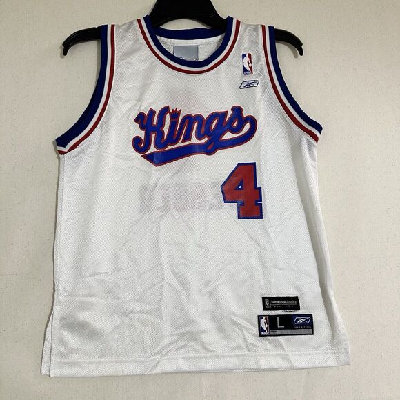 Chris Webber Sacramento Kings Jersey Youth Size 14-16 Vintage vtg